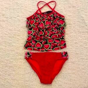 Wonder Nation Girls Tankini Set